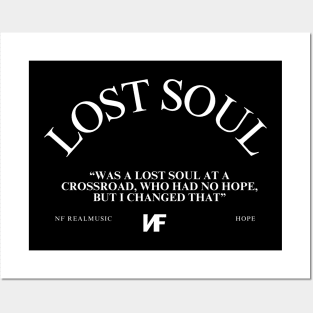 Lost Soul NF real music Hope lyrics Posters and Art